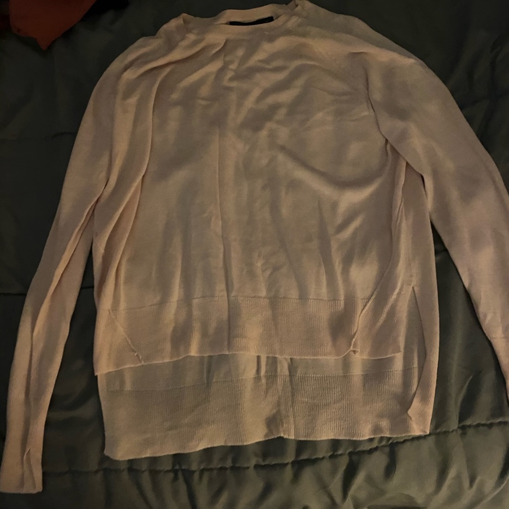 Zara Knit Blush Pink Sweater